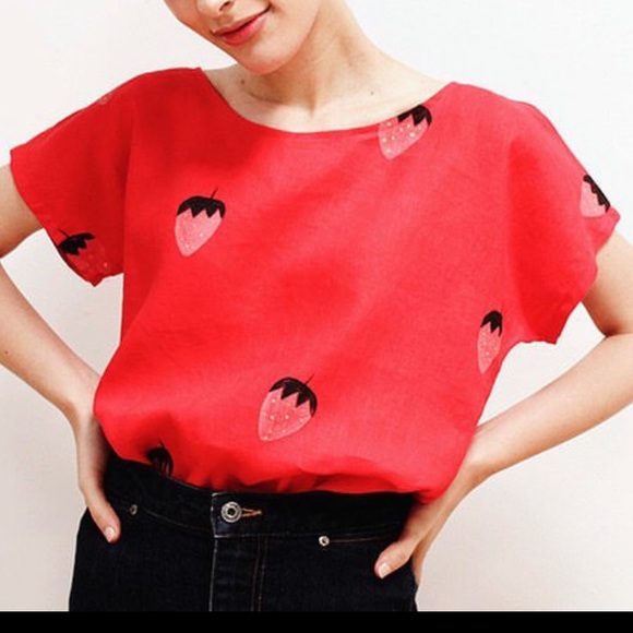 Jenny Lemons Linen Box Top - NWT - Picture 2 of 10